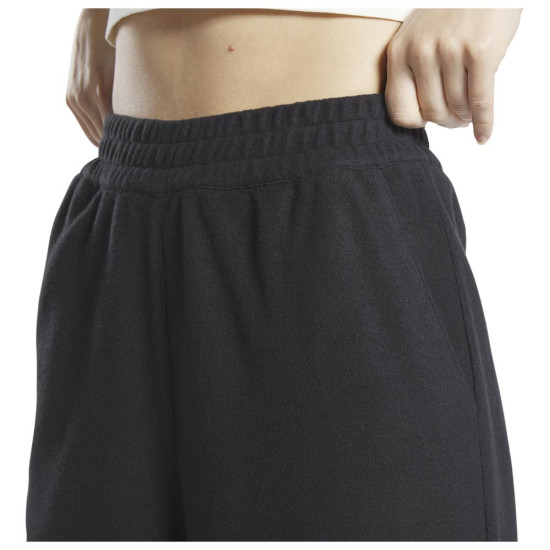 Reebok Γυναικείο παντελόνι φόρμας Fleece Wide-Leg Pants